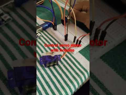 control servo with #arduino